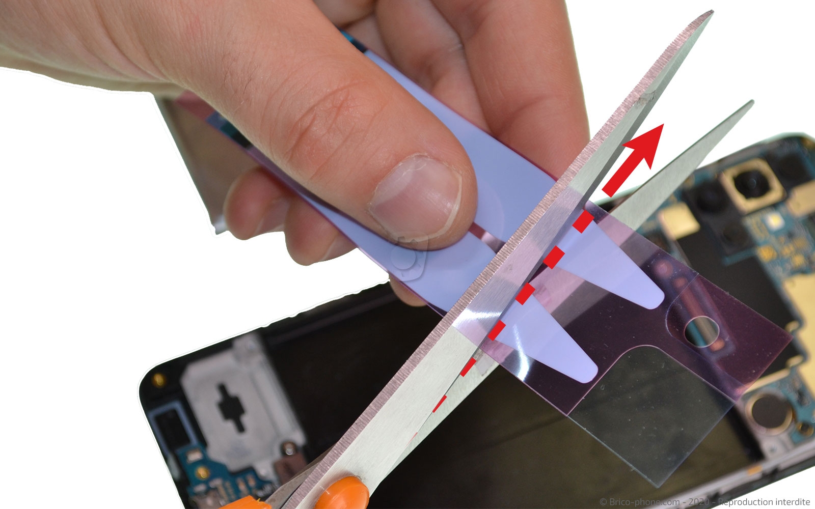 Changement du bloc écran  sur Galaxy A51 photo 3